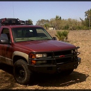 The truck as of 3/3/2010. Taking a little safari.