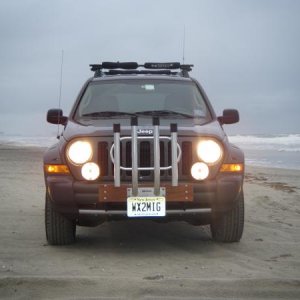 Riding the beach at 34th Street in Ocean City, NJ...(pre lift)