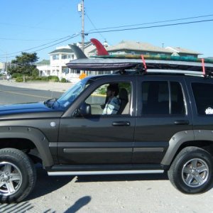 Going surfing with my son AJ, North end beach, Ocean City, NJ