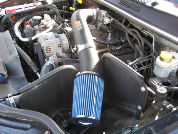 4.7 HO V8, with optima red top, K&N intake + Amsoil filter