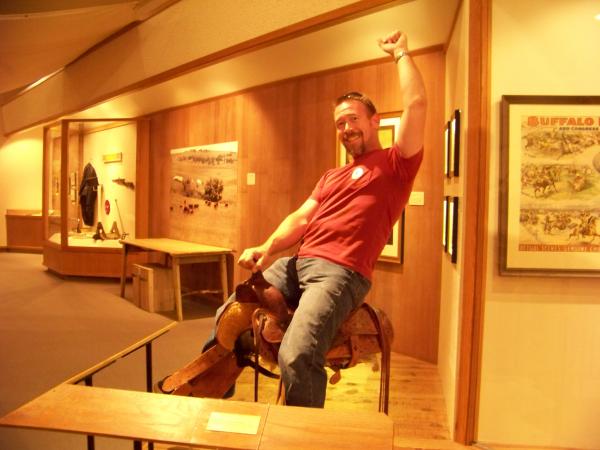 Buffalo Bill Cody's saddle   Yeeehaaaaaaa!