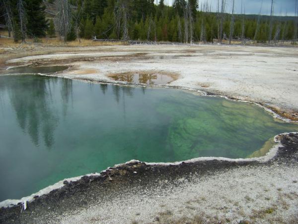 emerald pool at Yellowstone