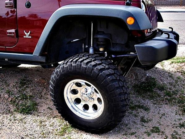 Flex... RE 2" coil spacer lift with RE monotube shocks