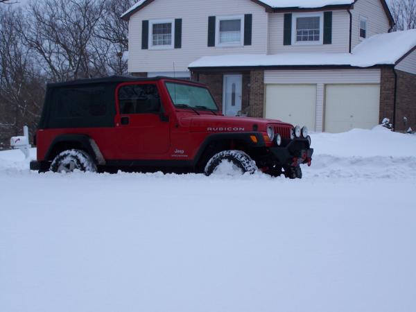 That is what a LJ looks like in like a foot and a half of snow!