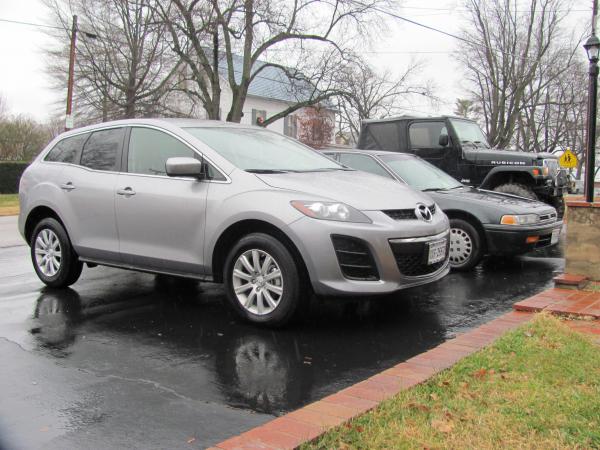 THE WIFES NEW RIDE(2010 MAZDA CX7) MY DAILY (92 ACCORD IROKS 2 SOFT TO DRIVE THE JEEP EVERYDAY) AND THE RUBICON